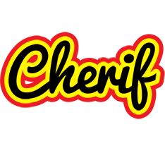 Cherif flaming logo