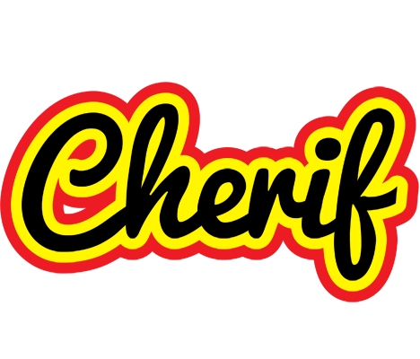 Cherif flaming logo