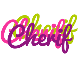 Cherif flowers logo