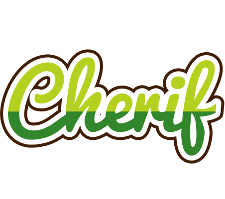 Cherif golfing logo