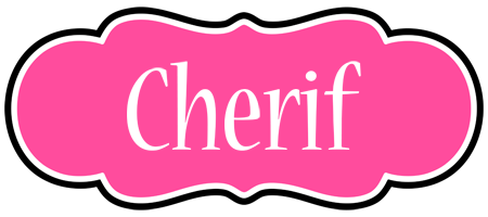 Cherif invitation logo