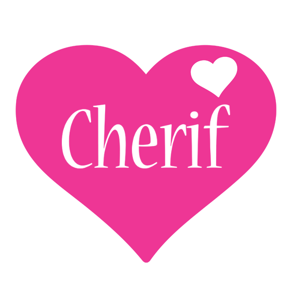 Cherif love-heart logo