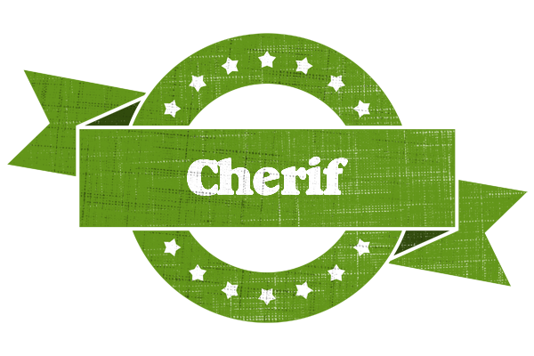 Cherif natural logo