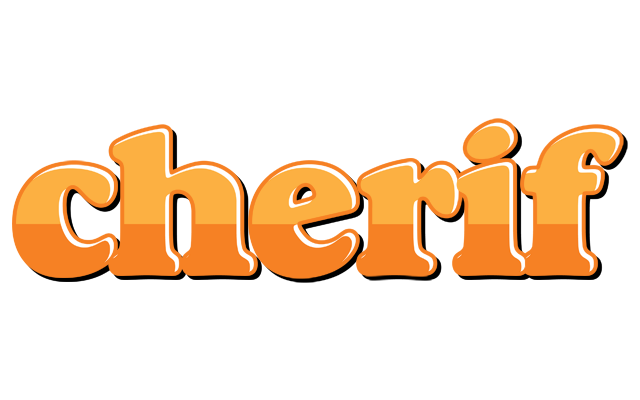 Cherif orange logo