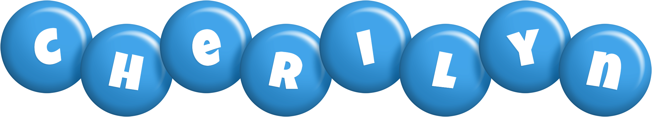 Cherilyn candy-blue logo
