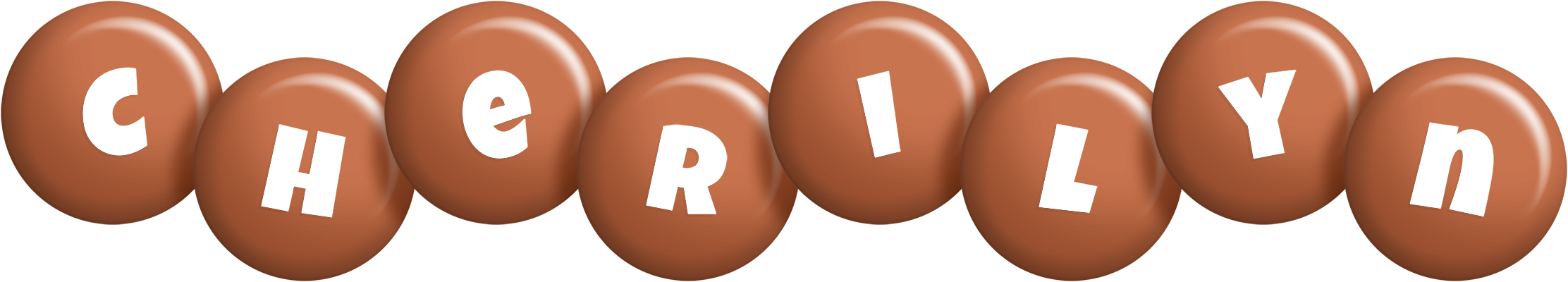 Cherilyn candy-brown logo