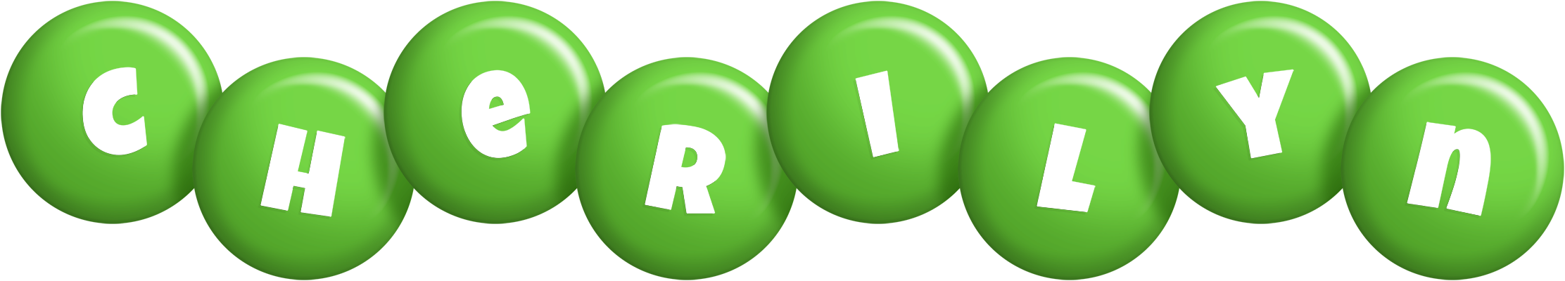 Cherilyn candy-green logo