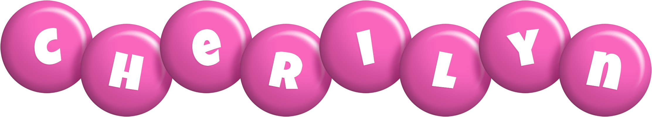 Cherilyn candy-pink logo
