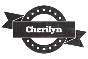 Cherilyn grunge logo