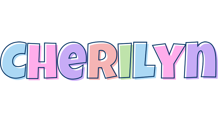 Cherilyn pastel logo