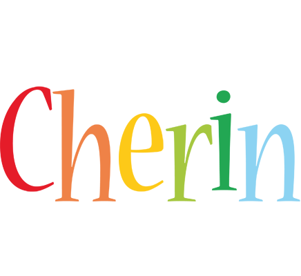 Cherin birthday logo