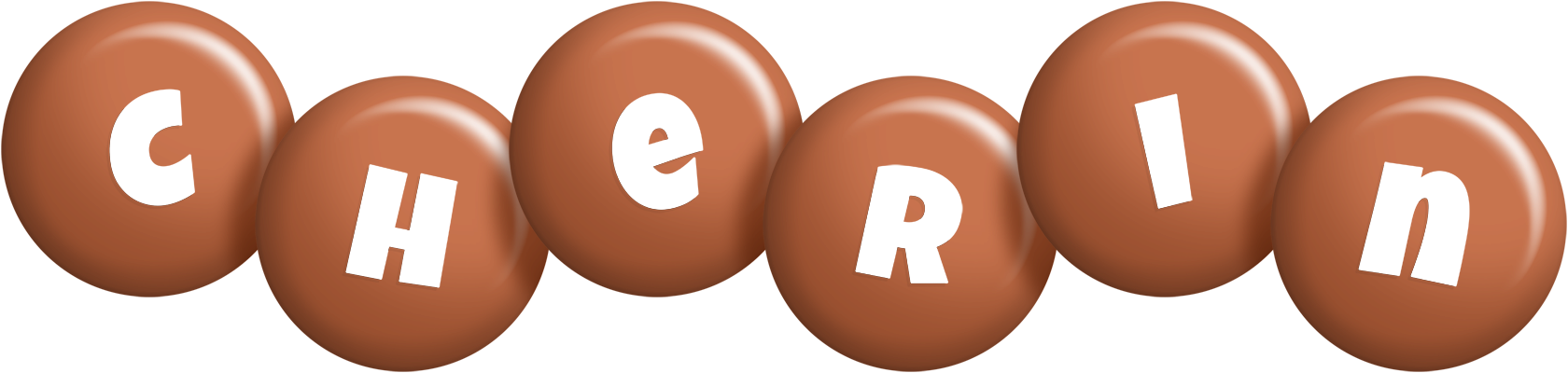 Cherin candy-brown logo