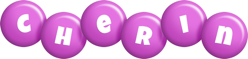 Cherin candy-purple logo