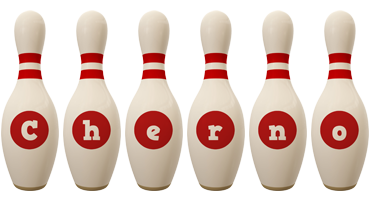 Cherno bowling-pin logo