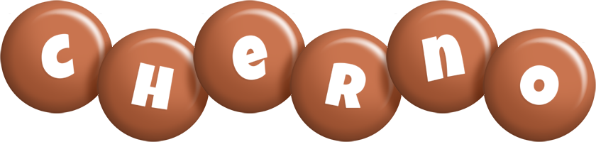 Cherno candy-brown logo