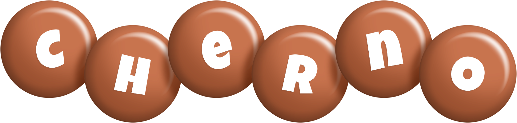 Cherno candy-brown logo