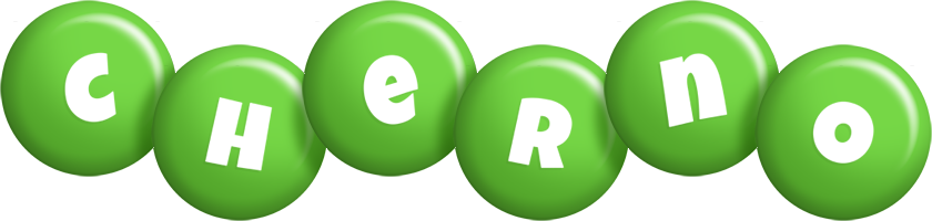 Cherno candy-green logo