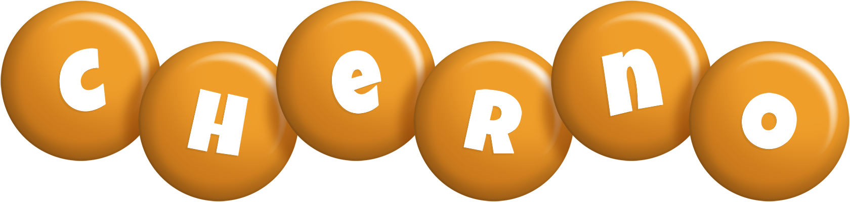Cherno candy-orange logo