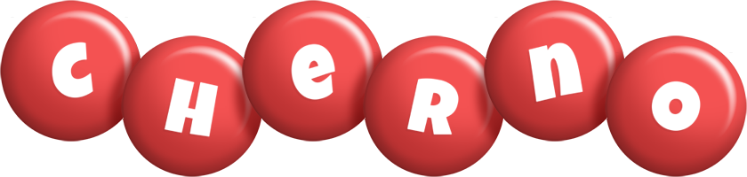 Cherno candy-red logo