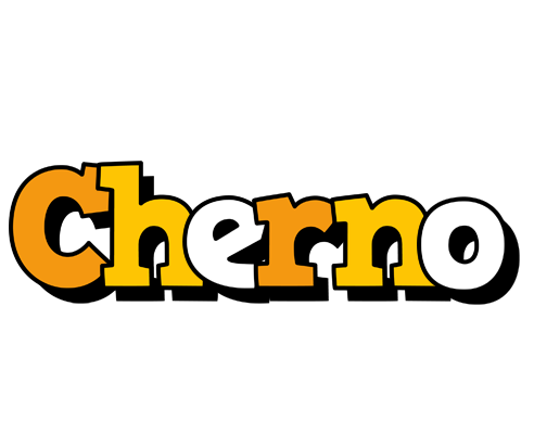 Cherno cartoon logo