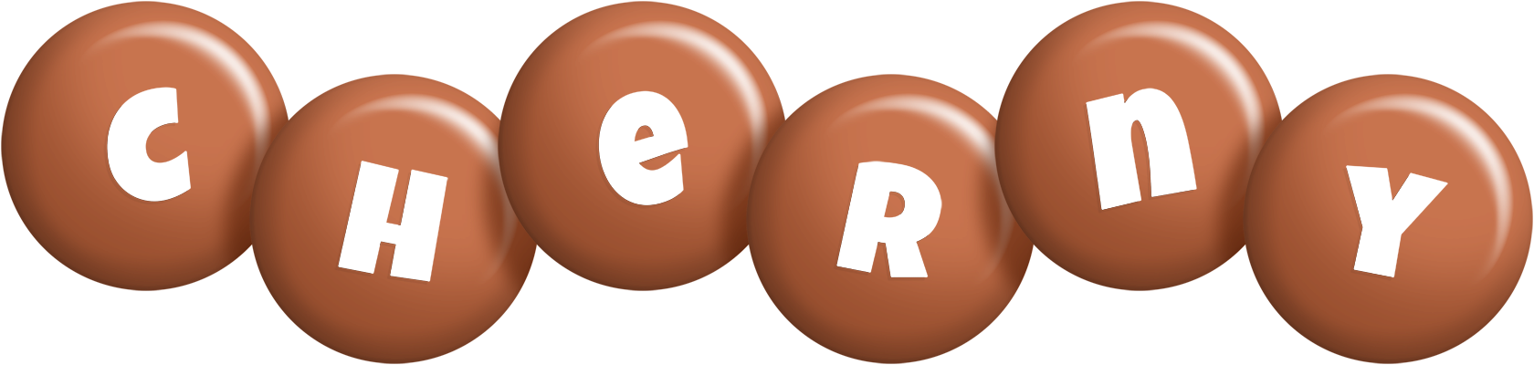 Cherny candy-brown logo