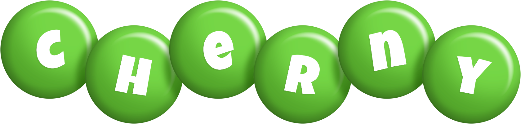 Cherny candy-green logo