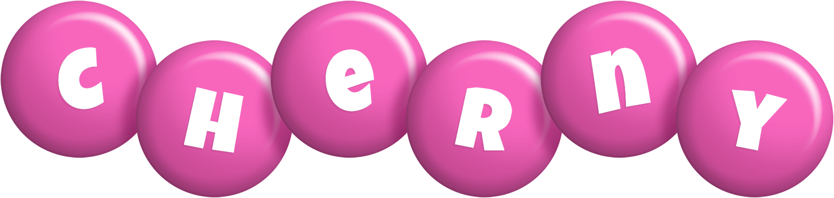 Cherny candy-pink logo