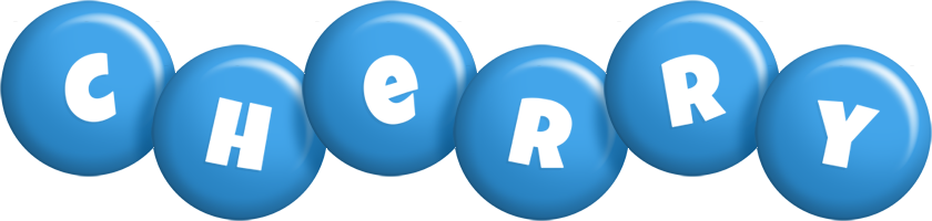 Cherry candy-blue logo