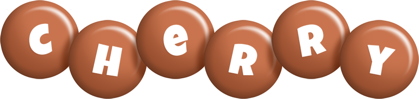 Cherry candy-brown logo