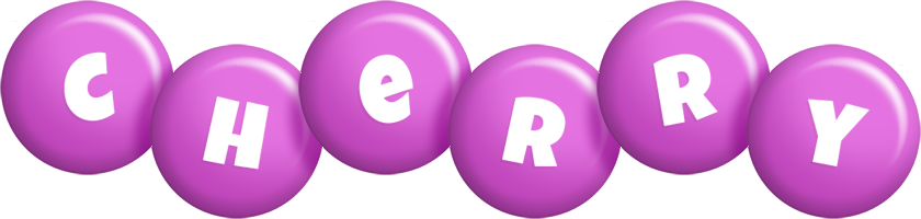 Cherry candy-purple logo