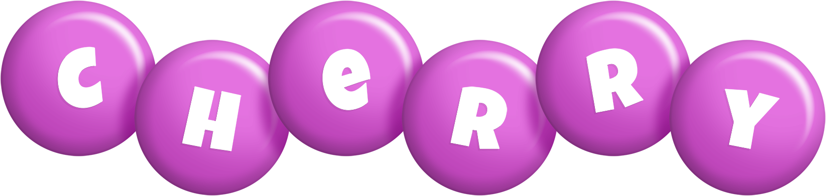 Cherry candy-purple logo