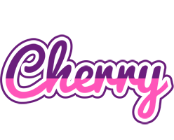 Cherry cheerful logo