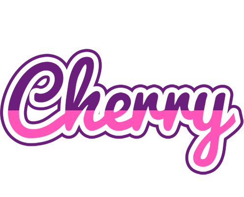 Cherry cheerful logo