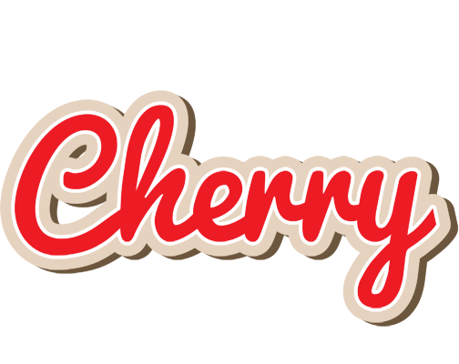 Cherry chocolate logo
