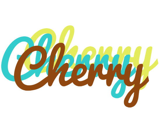 Cherry cupcake logo