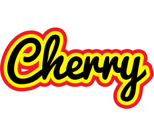 Cherry flaming logo