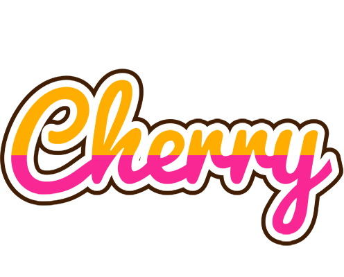 Cherry smoothie logo