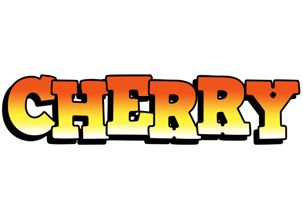Cherry sunset logo