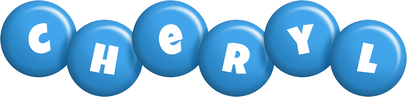 Cheryl candy-blue logo