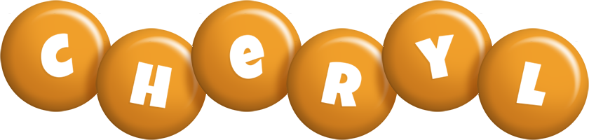 Cheryl candy-orange logo