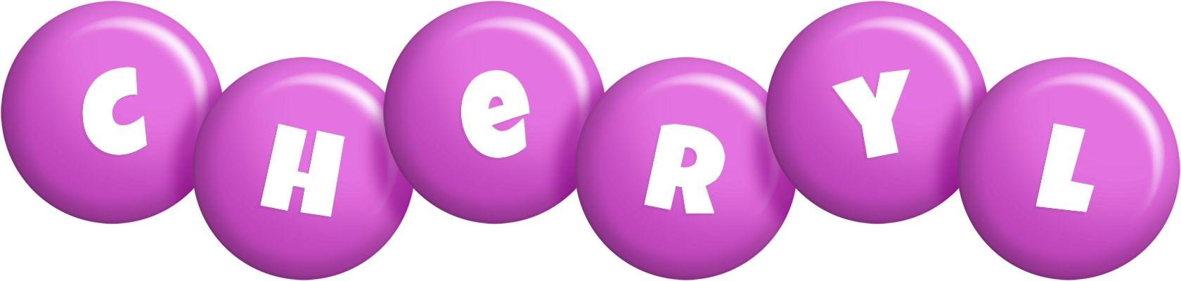 Cheryl candy-purple logo