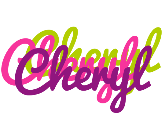 Cheryl flowers logo
