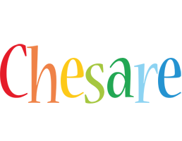 Chesare birthday logo