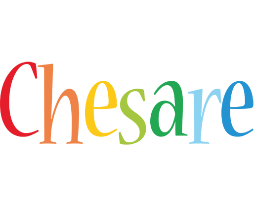 Chesare birthday logo