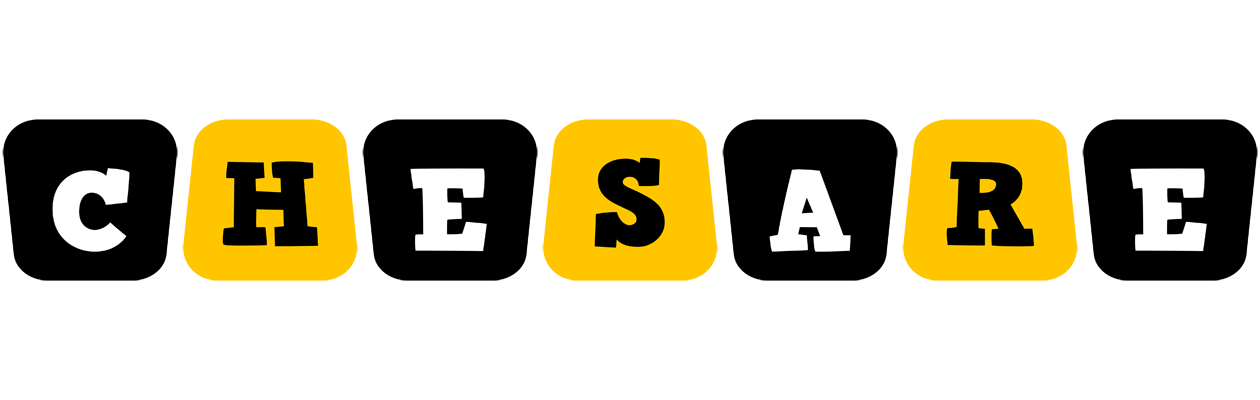 Chesare boots logo