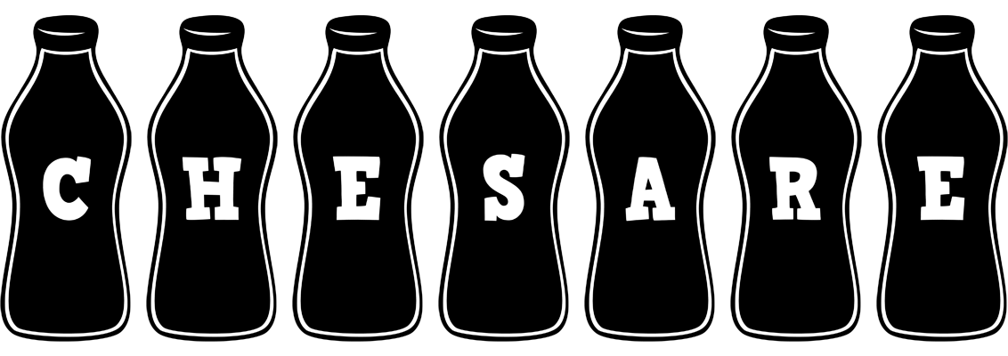 Chesare bottle logo