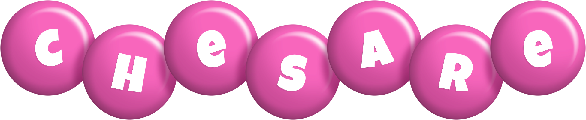 Chesare candy-pink logo