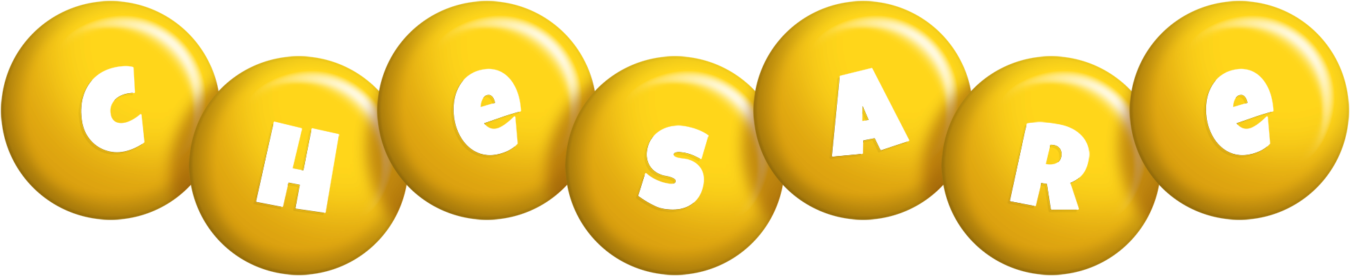 Chesare candy-yellow logo