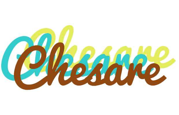 Chesare cupcake logo