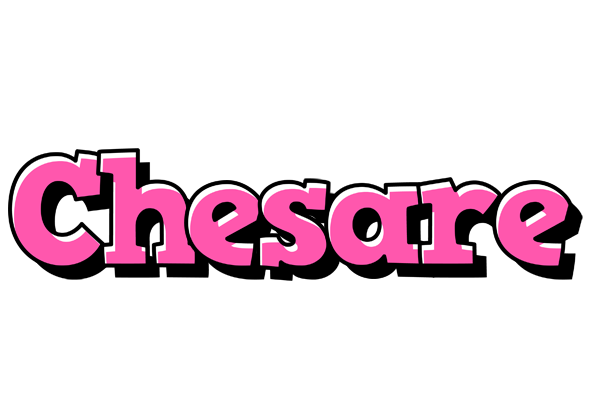Chesare girlish logo